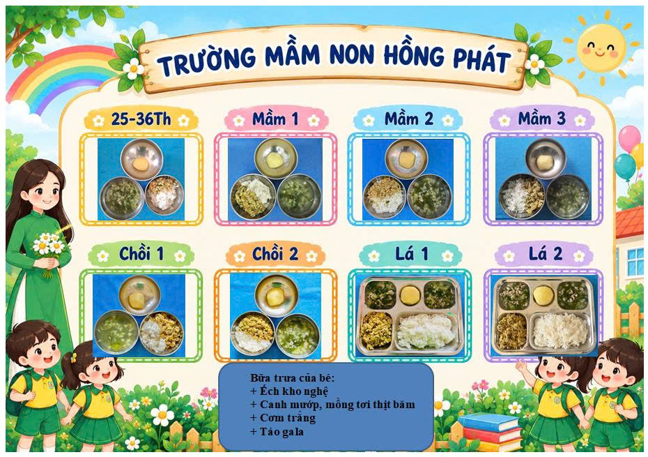 TRƯỜNG MẦM NON HỒNG PHÁT 
